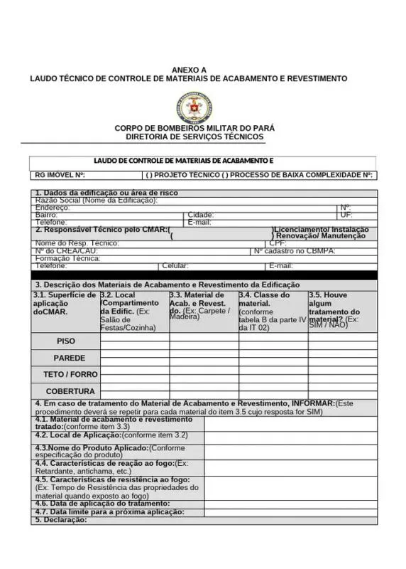 Laudo técnico de cmar em Guarulhos