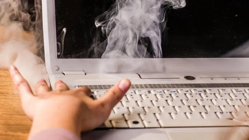 Laudo técnico de equipamento queimado